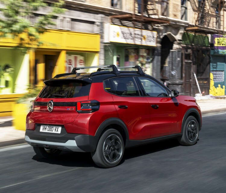 Багажник на даху нового Citroën C3