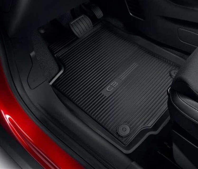 Високоякісні гумові килимки для підлоги для нового Citroën C3